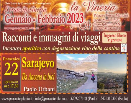 Sarajevo, da Ancona in bici; di Paolo Urbani