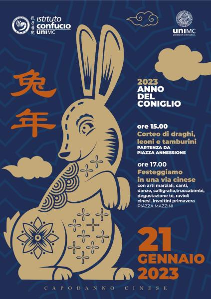 Capodanno cinese 2023. Anno del Coniglio