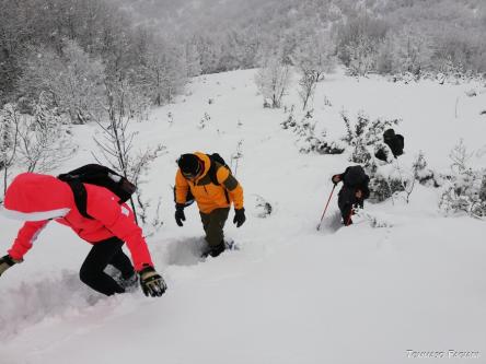 Ciaspo-Trekking tra i boschi e cena in Rifugio