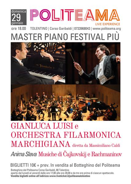 Gianluca Luisi e Orchestra Filarmonica Marchigiana