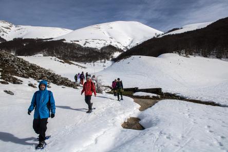 Ciaspolata sul Pian Perduto
