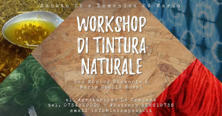 Workshop di Tintura naturale