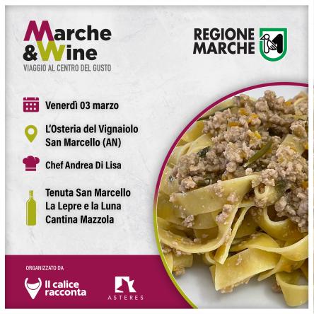 Cena degustazione Osteria del Vignaiolo