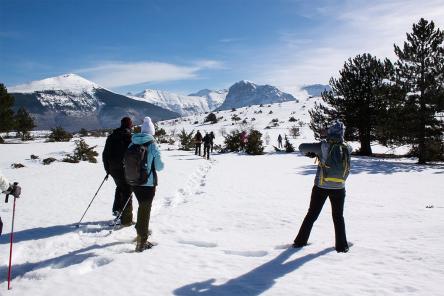 Ciaspolata con vista Monte Bove da Macereto