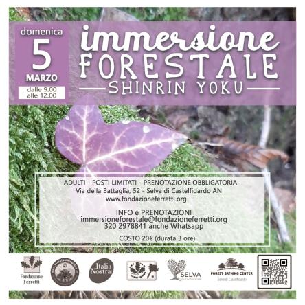 IMMERSIONE FORESTALE - 5 marzo 2023