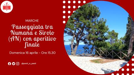 Domenica 16 aprile – Passeggiata tra Sirolo e Numana con aperitivo finale