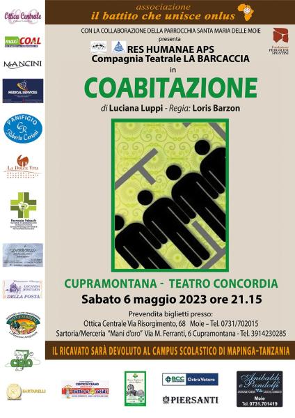 COABITAZIONE di Luciana Luppi e regia Loris Barzon