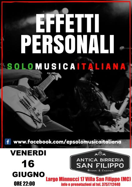 Effetti Personali solomusicaitaliana