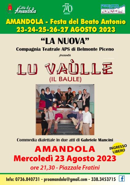 LU  VAULLE - SPETTACOLO TEATRALE