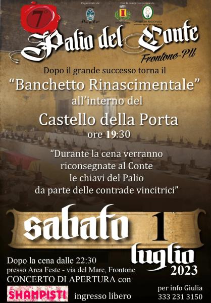 VII PALIO DEL CONTE