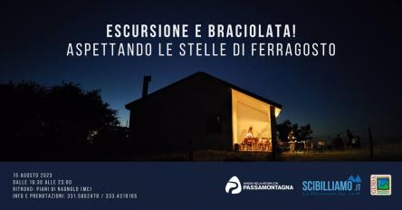 Escursione e braciolata! Aspettando le stelle di Ferragosto