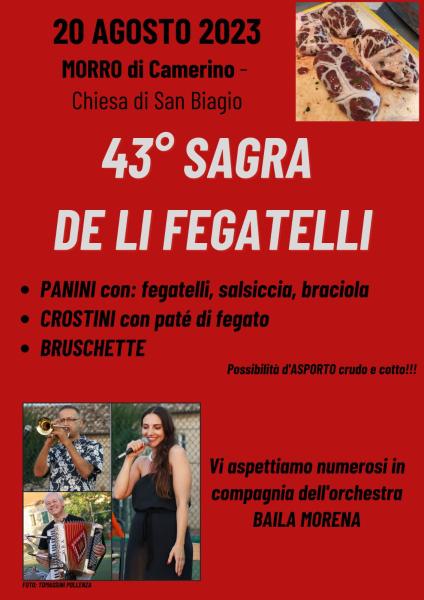 43° SAGRA DE LI FEGATELLI