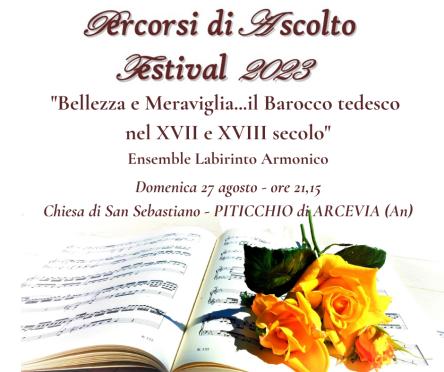 Percorsi di ascolto Festival - 2023