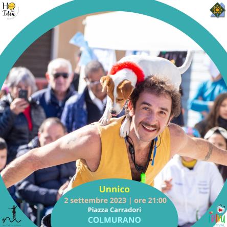 Teatro di strada con Unnico e Friku Festival a Colmurano