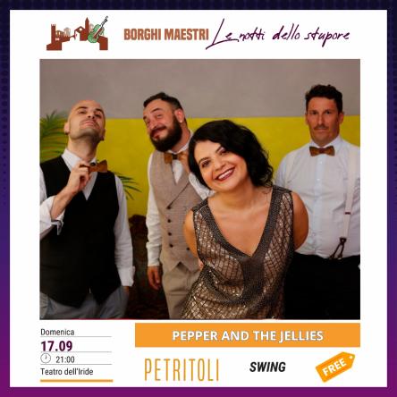 Concerto di PEPPER AND THE JELLIES per Le Notti dello Stupore