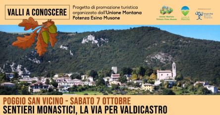 Sentieri Monastici, la via per Val di Castro