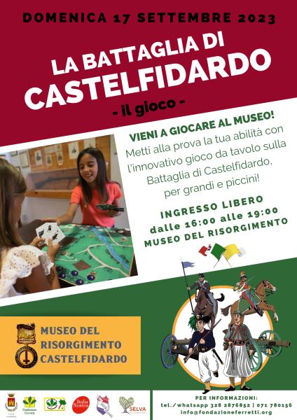 LA BATTAGLIA DI CASTELFIDARDO – IL GIOCO
