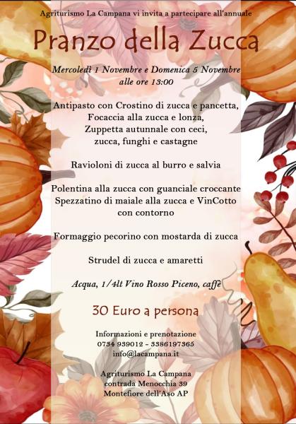 Pranzo della Zucca