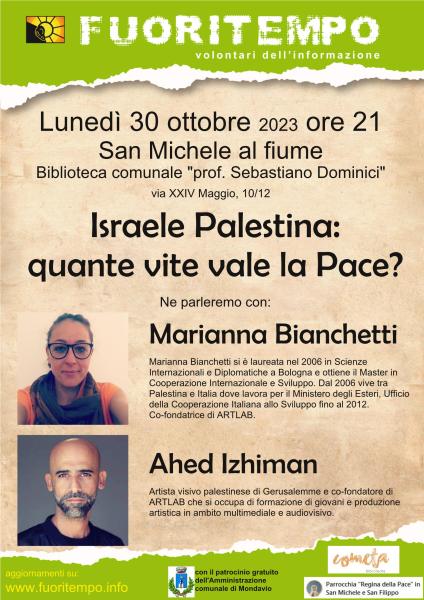 Israele Palestina: quante vite vale la Pace?
