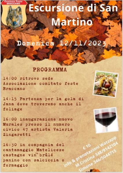 Escursione di San Martino + inaugurazione Murales