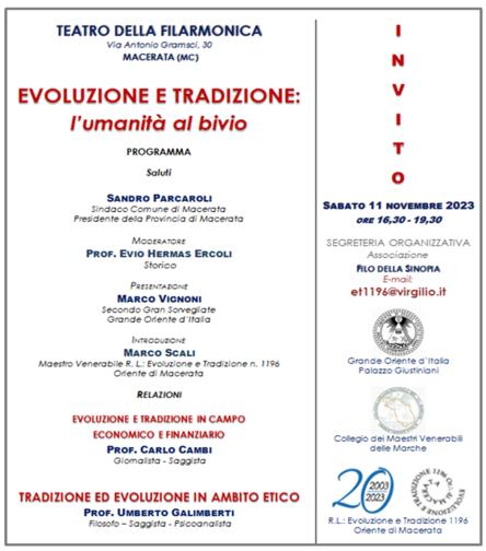 Evoluzione e Tradizione: l’umanità al bivio