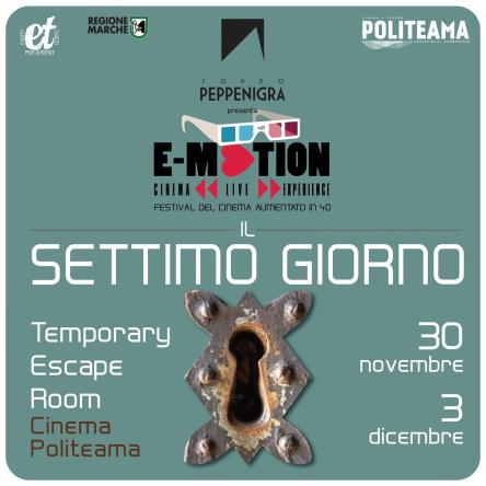 Il Settimo Giorno: Temporary Escape Room