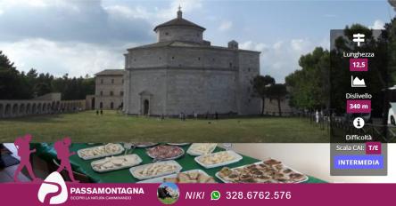 Anello da Cupi a Macereto, apertura dei pecorini stagionati e pranzo in caseificio