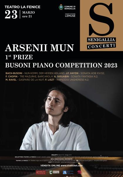 CONCERTO DEL VINCITORE DEL PREMIO BUSONI 2023