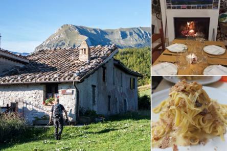 L'Abbazia ai piedi del Monte Amandola + pranzo in Rifugio
