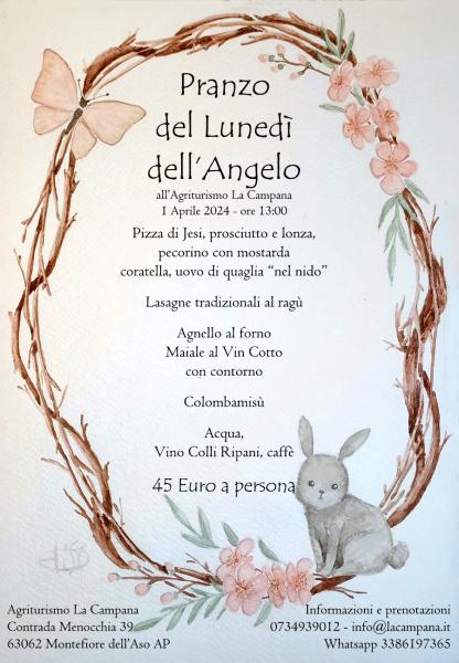 Pasquetta all'Agriturismo La Campana!