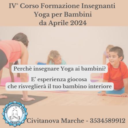 Coso Formazione Insegnanti Yoga per bambini
