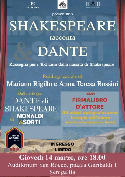 SHAKESPEARE RACCONTA DANTE