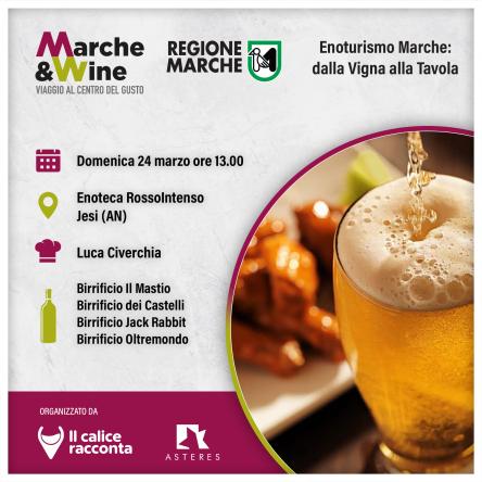 Pranzo degustazione con birre Artigianali Marchigiane