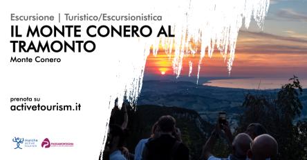 Il Monte Conero al tramonto