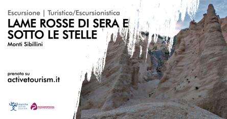 Lame Rosse di sera e sotto le stelle