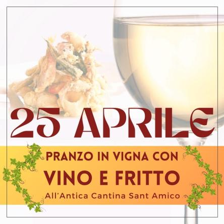 VINO E FRITTO - pranzo in vigna