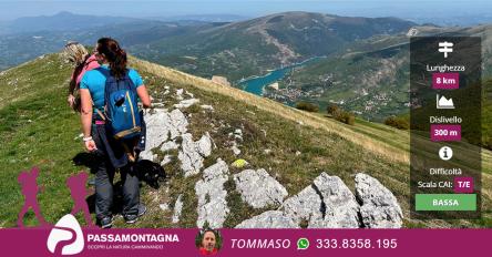 Panorami dal Monte Val di Fibbia e pranzo in rifugio