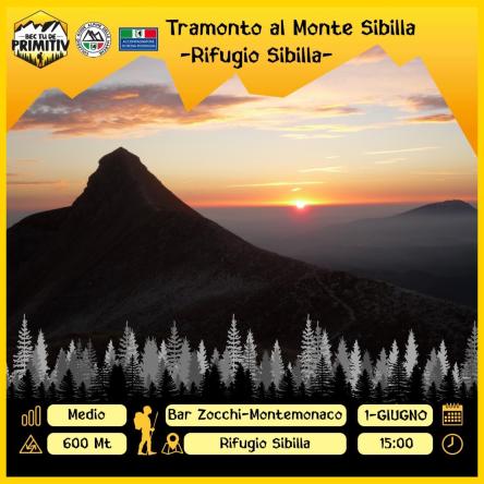 Tramonto Monte Sibilla