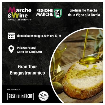 Gran Tour Enogastronomico presso Palazzo Palazzi a Serra de' Conti