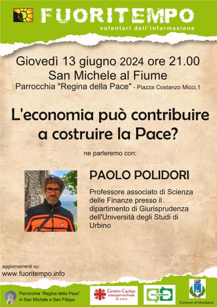 L'economia può contribuire a costruire la Pace?