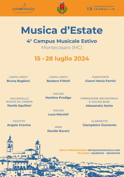 4° Campus Musicale Estivo 