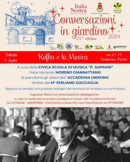 Conversazioni in Giardino: Kafka e la musica