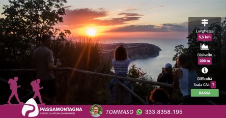 Tramonto dal Monte Conero