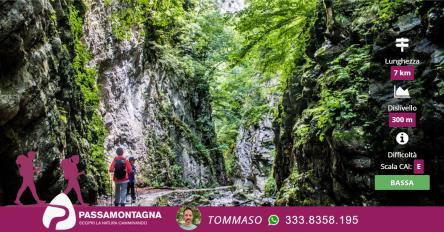 Gole dell’Infernaccio ed eremo di San Leonardo
