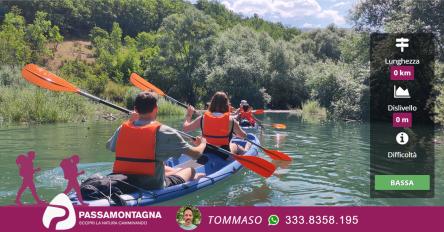 Lago di Fiastra: escursione in canoa e bagno (pomeriggio)