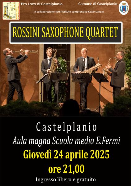 Rossini saxophone quartet