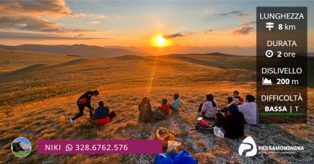 I Piani di Ragnolo: dal tramonto alle stelle