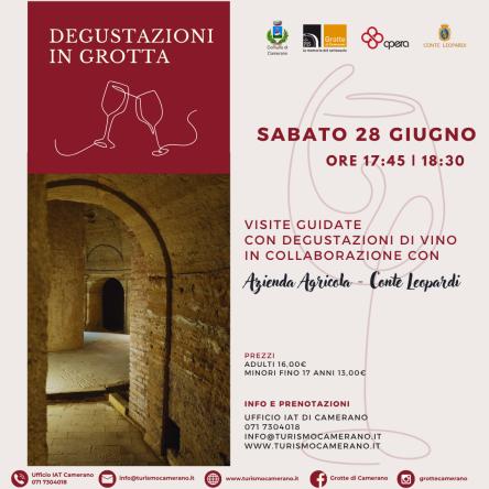 DEGUSTAZIONI IN GROTTA