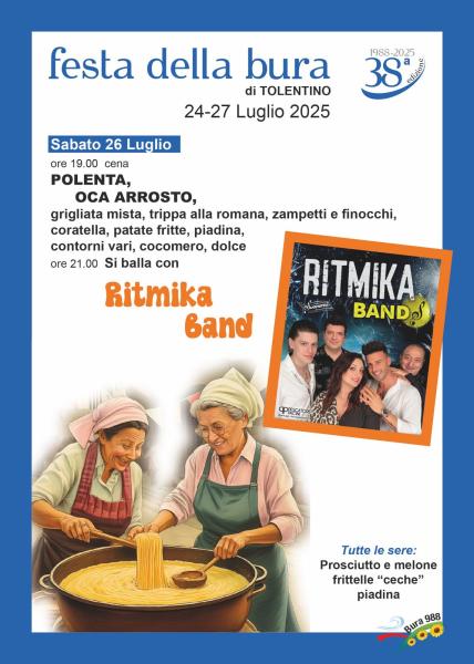 festa della Bura sagra della polenta