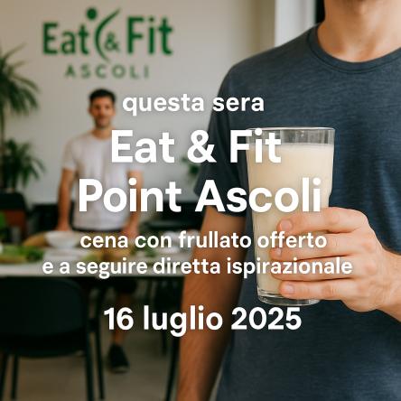 Serata Insieme – Energia, Gusto e Ispirazione